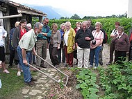 chez Robert, dmonstration grelinette...